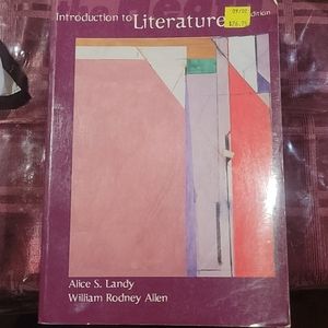 Introduction to literature 6th edition
